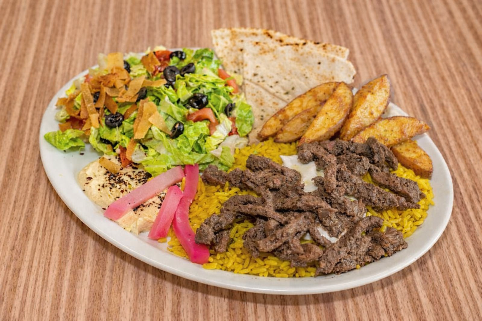 Ultimate Pita Wrap - loaded shawarma wrap in Winnipeg