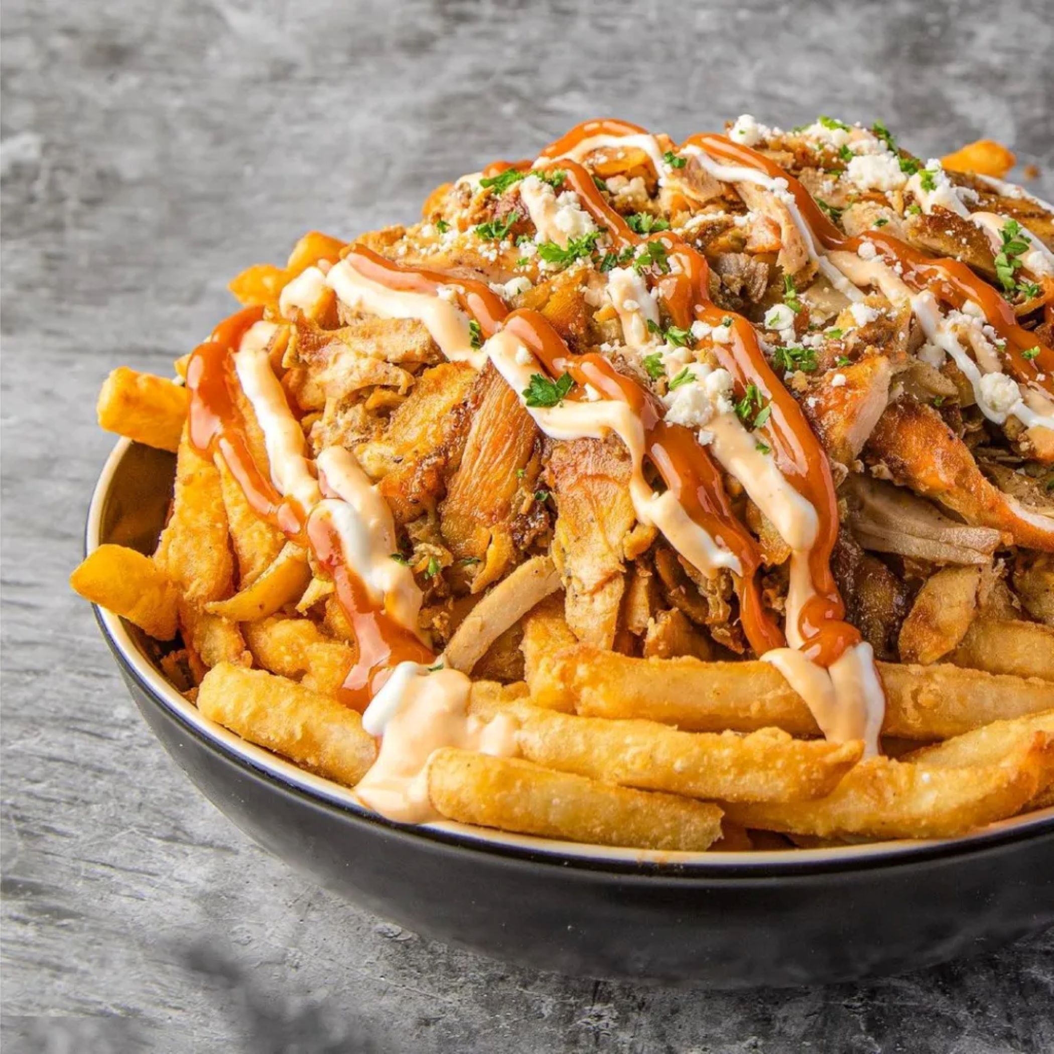 Hummus Platter with grilled pita - Mediterranean appetizer
