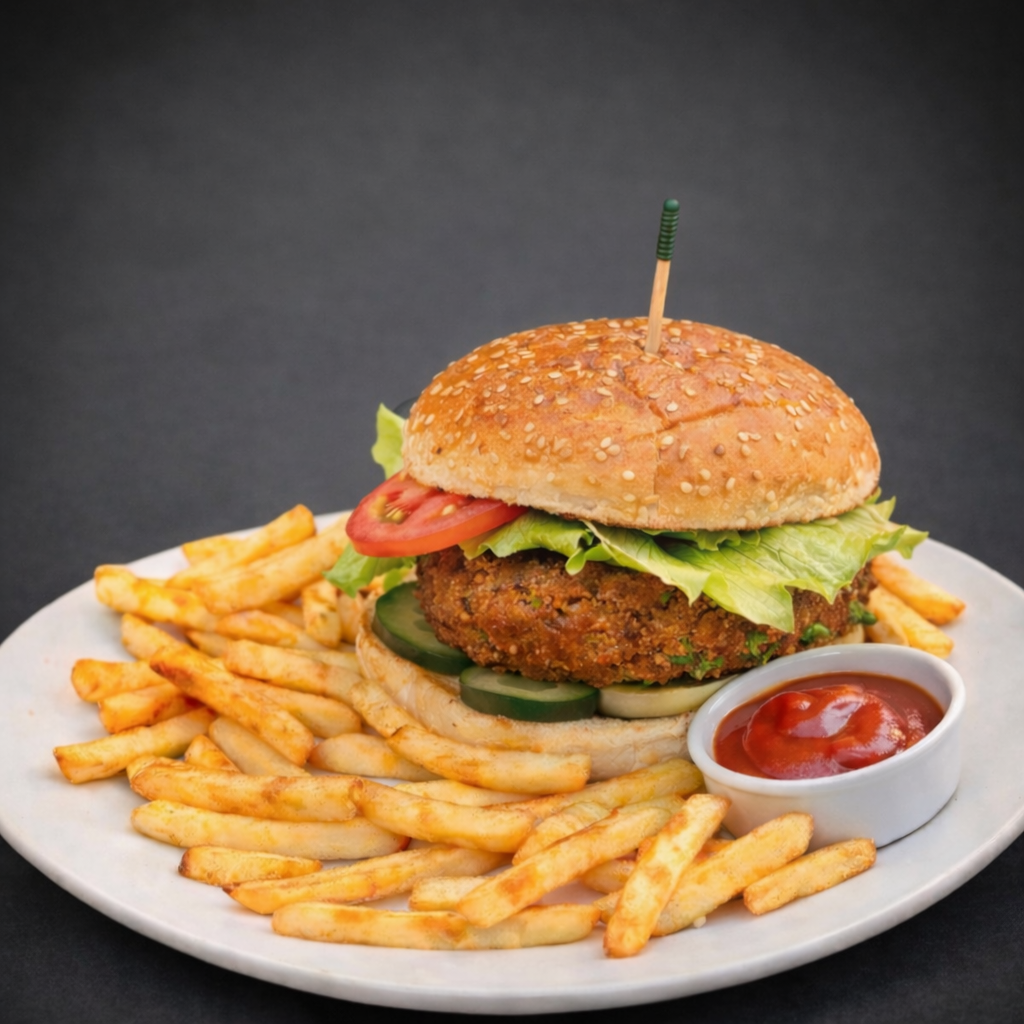 Falafel Platter - vegetarian Mediterranean dish in Winnipeg