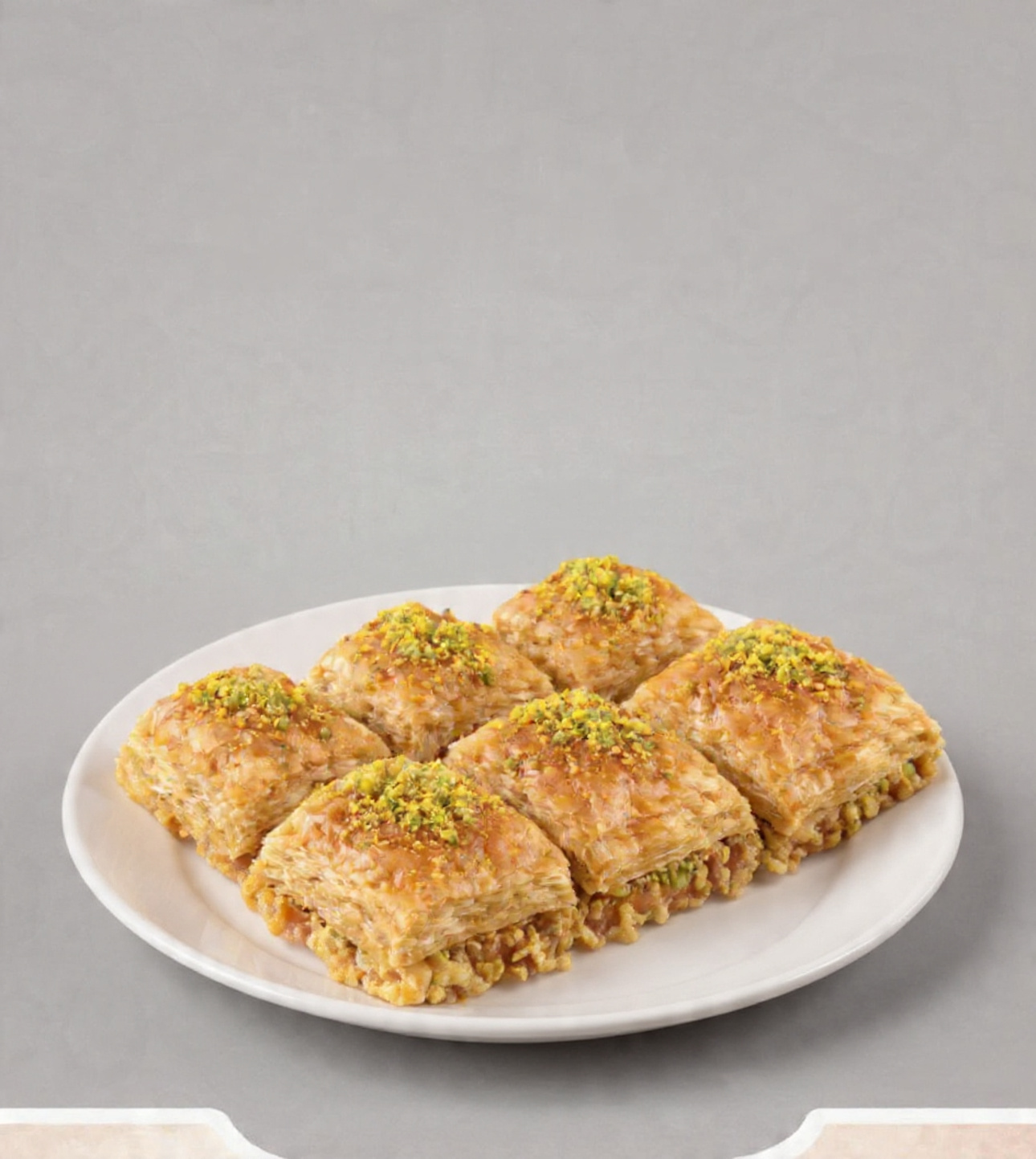 Delicious Baklava at Pita Nutso Shawarma in Winnipeg, MB